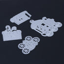 Snowvirtuos Christmas Train Group DIY Metal Stencil Scrapbook Embroidery Snow