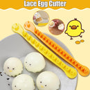 2X Bento Flower Cutting Fancy Boiled Egg Cutter Household Egg Cooking Tool.