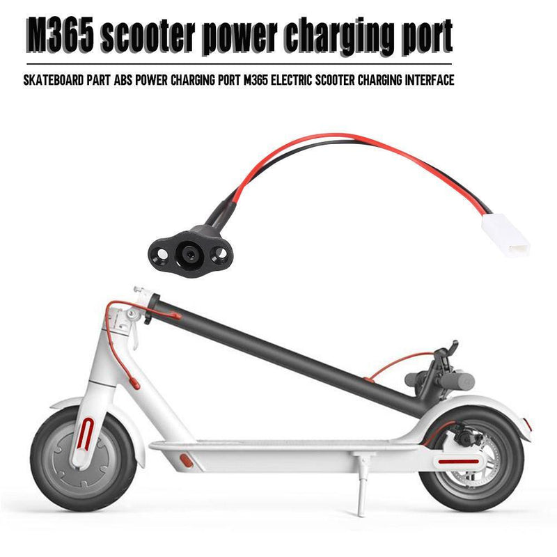 Electric Scooter Charging Interface Skateboard Power Charging Port for M365