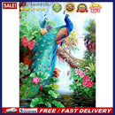 Home Decoration DIY Full Round Drill Diamond Painting Lordly Peafowl Embroide