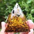 5cm Orgonite Pyramid Orgone Energy Converter Crystal Stone Heal Chakra (A) Newly