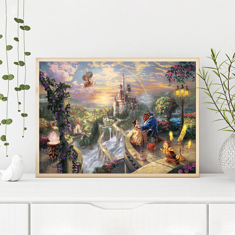 Digital Paint Scenery Painted By Numbers On Canvas Decor