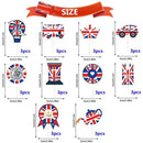 Anniversary Party Decorations Platinum Jubilee Cake Toppers Queen Elizabeth