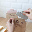 Plastic Seal Clips Kitchen Snack Sealing Clamp Fresh Keeping Sealer (Grey) Newly