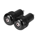 1 Pair 22mm Motorcycle Anti Vibration Handle Bar End Plug Grip Ends Caps Black ?