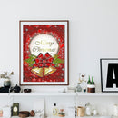 Christmas Card Diamond Painting Kits Full Round Drill Home Wall Decor Art Craft