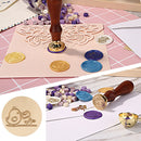 25mm Wax Seal Can Replace Round Copper Head for Stamp Decor (DW14 Chick) Newly