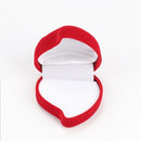 Storage Engagement Cute Wedding Ring Box Red Heart Jewelry Box Velvet Ring Box