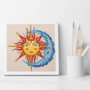 Diamond Painting Kit 5D Special Shaped DIY Sun Moon Rhinestone Pictures Newly