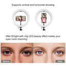 Dual-color Temperature Ring Video Light Kit Selfie Lamp 10.2 inch 26cm RGBWW