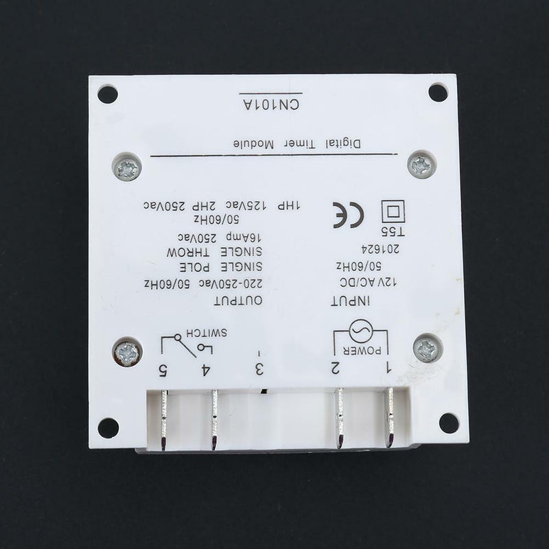 12V/220V Digital LCD Display Power Timer 7Days Programmable Time Relay Switch