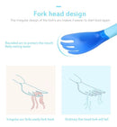 Tools Soft Temperature Sensing Spoon Fork Toddler Flatware Silicone Spoon