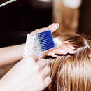 Professional Hair Dye Brush Barber Hair Coloring Hairdressing Tools (Blue) Newly