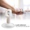2pcs Doorknob Wall Mute Crash Pad Cushion Door Handle Lock Silencer (White)