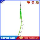 Octopus Fishing Bait 5 Hook Artificial Squid Lure Fishing Tackle (Luminous)