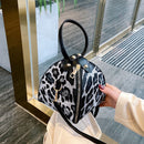 Large Capacity Luxury Leopard Print Handbag Messenger Bag Shoulder Bag