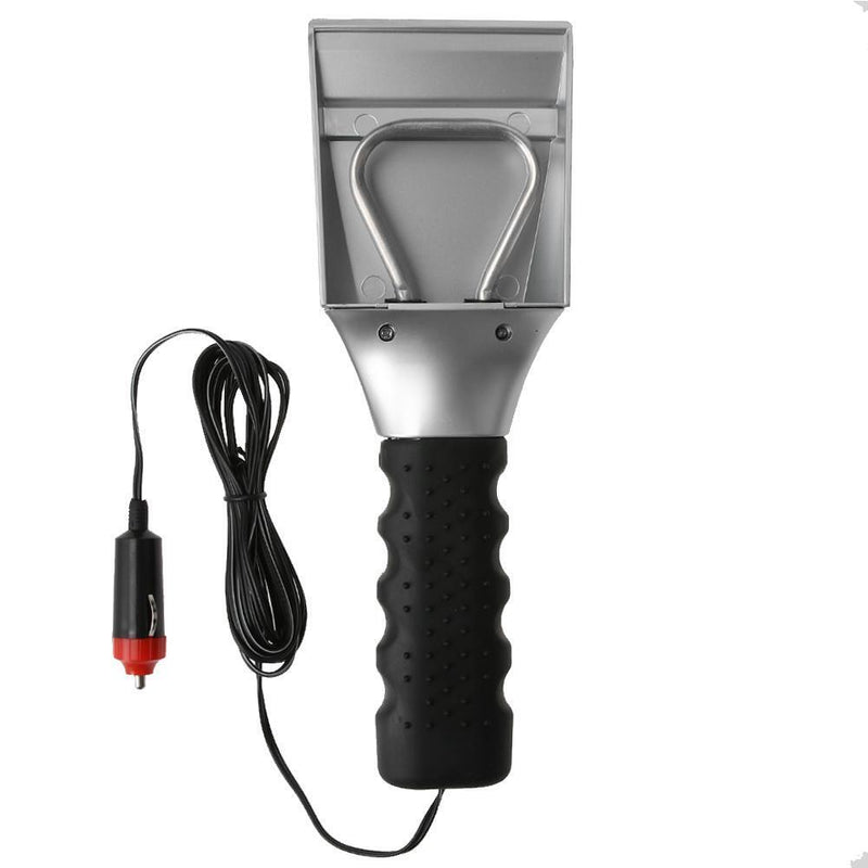 12V Car Winter Cigarette Lighter Snow Shovel Electric Heated Ice Scraper Newly