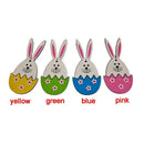 Hanging Easter Rabbit Easter Decorations Easter Wood Chips Hanging Ornaments