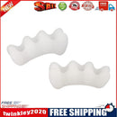 1 Pair 3 Holes Toe Separator SEBS Bunion Corrector Prevent Hallux Valgus