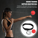 PU Boxing Fitness Ball Exercise Equipment for Reflex Speed Training (Red Ball)