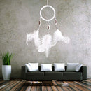 Monocyclic Teeth  Dream Catcher Wall Hanging Home Car Decor Craft (White) Newly