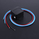 Vehicle Engine Start Press Button Push Switch Ignition Starter Blue Light