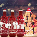 Home Knitting Stoppers Bag Wine Bottle Cover Xmas Decorations Merry Christmas