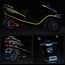 8M Waterproof Reflective Stickers Fluorescent Safety MTB Bike S
