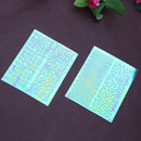 6pcs Nail Polish Art Stencil Stickers Manicure Holographic Decals Hollow