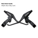 MEROCA 2x Bicycle Brake Lever Folding MTB Bike Brake Handle Cycling (Black)