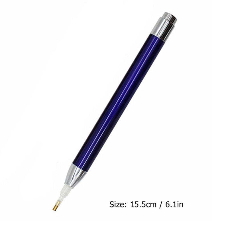 Practical Glowing Point Drill Pen Rhinestone Pen for 5D DIY Diamond Painting