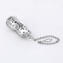 Peanut Shaped Tea Strainer Herbal Spice Infuser Loose Leaf Filter Device Newly