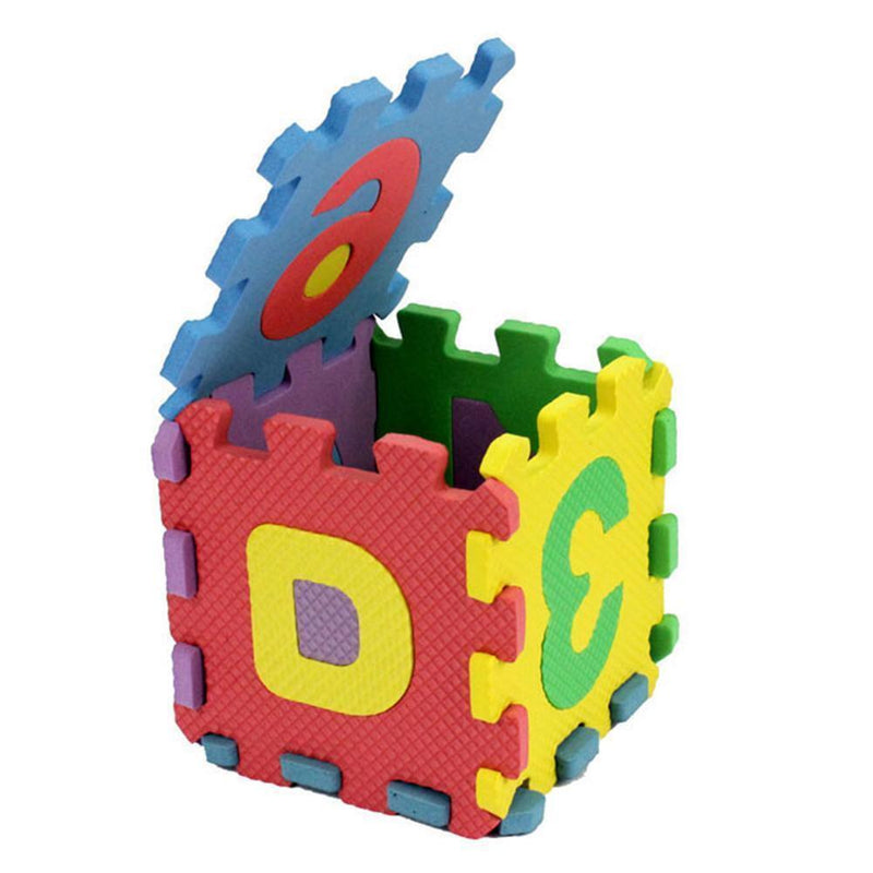36pcs/Set Letters Numerals Puzzle Pad Kids Rug Soft Floor Play Mat Toys  Newly
