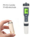 pH Meter Replacement Electrode Probe for YY-400 4 in 1 Water Quality Tester