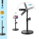Desktop microphone stand upgraded adjustable desk stand B micro holder with P2I9