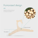 Room Decor Hook Hanger Rack Trousers hangers Wooden Clothes Hanger Bag Hangers