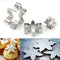 Decorative Tools DIY Snowflake Cookie Cutter Mold Stainless Steel Biscuit