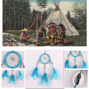 Lowest Price Dreamcatcher Monocyclic Teeth Catcher Wall Hanging Dream Home