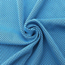 Microfiber Cold Absorption Instant Cooling Towel Quick Dry for Jogging (Blue)