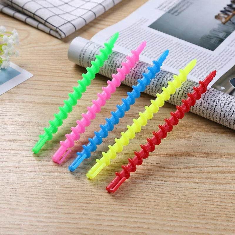 Long Spiral Hair Perm Rod Hairdressing Styling Curler Rollers (04 30pcs)