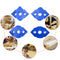 #A 4pcs/Set Woodworking Trimming Radius Corners Cutter Engraving Machine Fixture