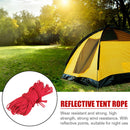 Outdoor Camping Canopy Lanyard 4mm Reflective Tent Paracord Rope (20m) Newly