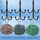 Glass Door Type Free Punching Towel Rack Robe Hooks Storage Hanger Shower Hook