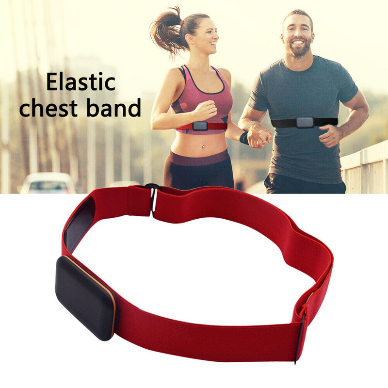 #A Elastic Chest Strap Band Spandex + Silicone + Buckle Heart Rate Monitor