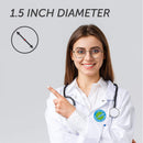 500pcs 1.5 inch PVC Printing Stickers Round Self Adhesive Label for Doctor Nurse