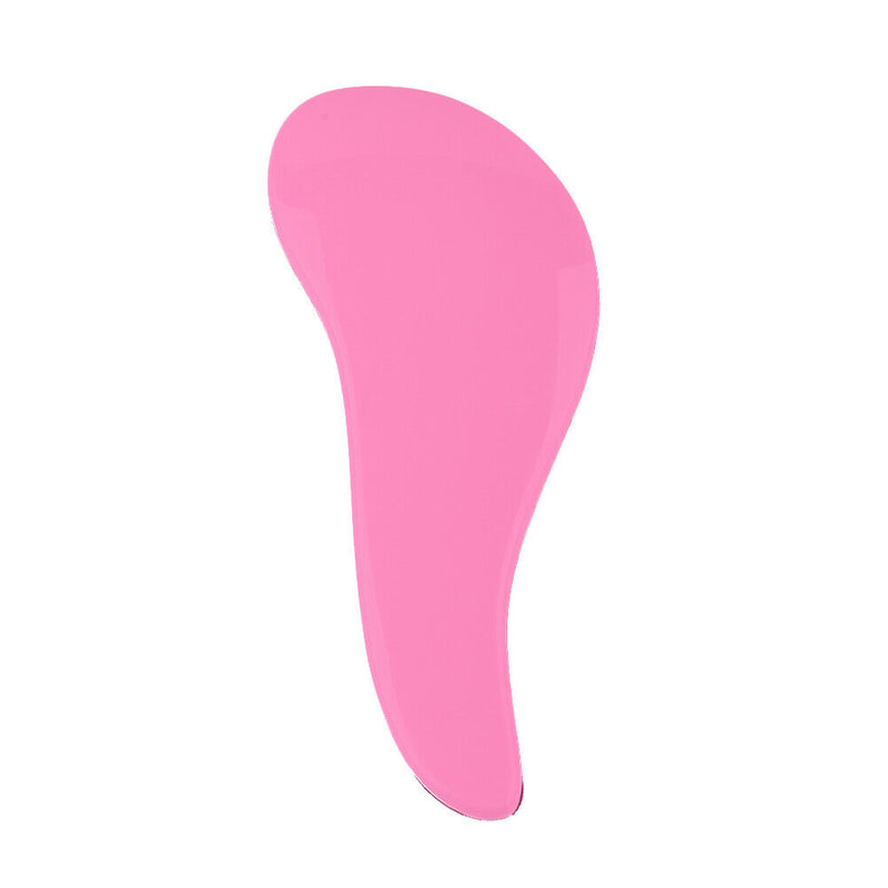 Hair Comb Detangle Hairbrush Massage Brush Curly Styling Tool (Pink)