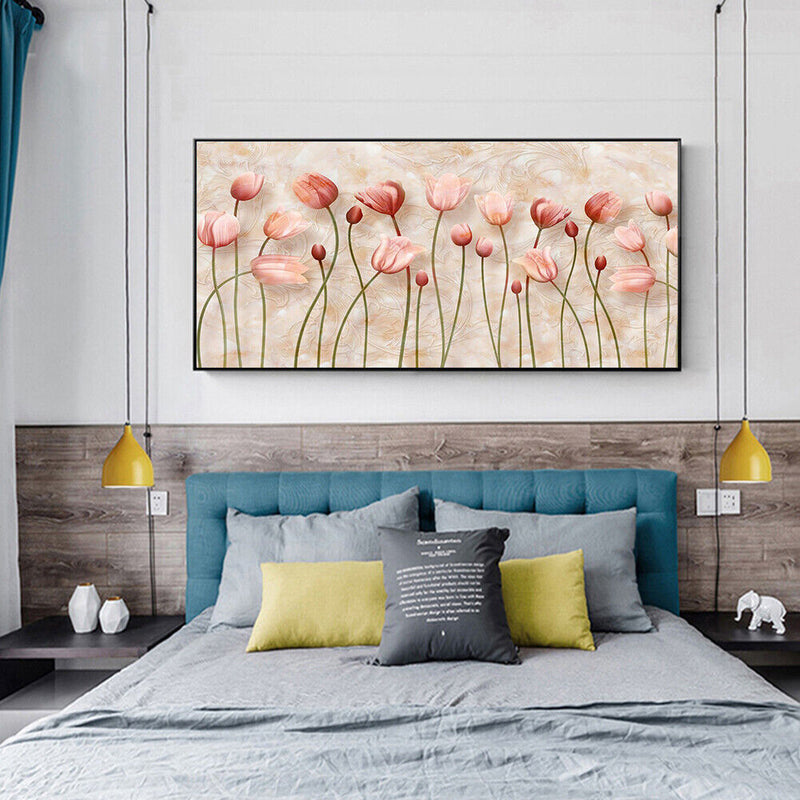 5D DIY Diamond Painting Flowers Full Round Drill Rhinestone Picture Room Decor