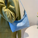 Fashion Women Small Nylon Bags Shopping Bag Lady Solid Color Small Handbags