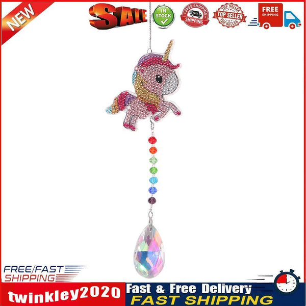 Diamond Painting Wind Chime 5D Crystal Dream Light Catcher Pendant (AA897) Newly
