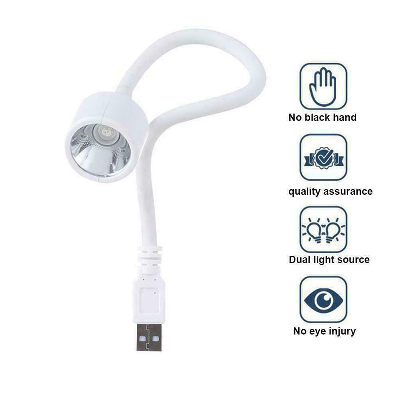 Mini USB Nail Dryer Single Finger Drying Lamp For Gel Polish UV Nail V1I3 B5B3